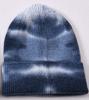 Tie-dye knitted hat rabbit velvet children's soft cute outdoor wool hat warm real raccoon hair ball source