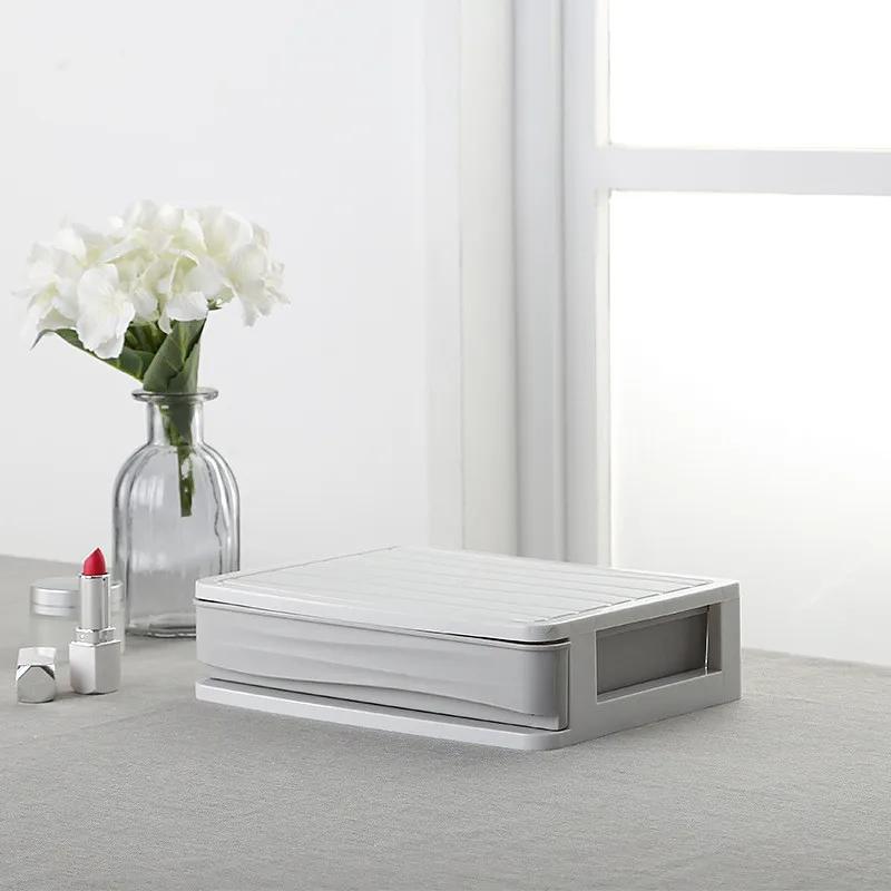 Настольный ящик для хранения всякой всячины, органайзер для макияжа, косметический чехол для хранения кистей для макияжа, ящики для хранения для дома, офиса и ванной комнаты