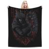 Bloodborne Video Game Blankets Velvet Summer  Breathable Warm Throw Blanket for Sofa Car Bedding Throws