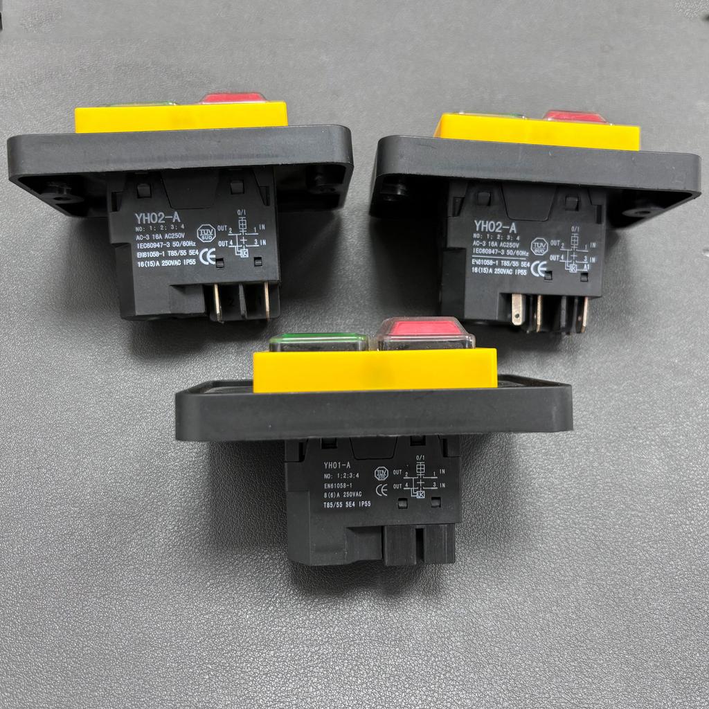 Upgraded Electromagnetic Switches Momentary Button Electromagnetic Button Switches Plastic Push Button Simple Install