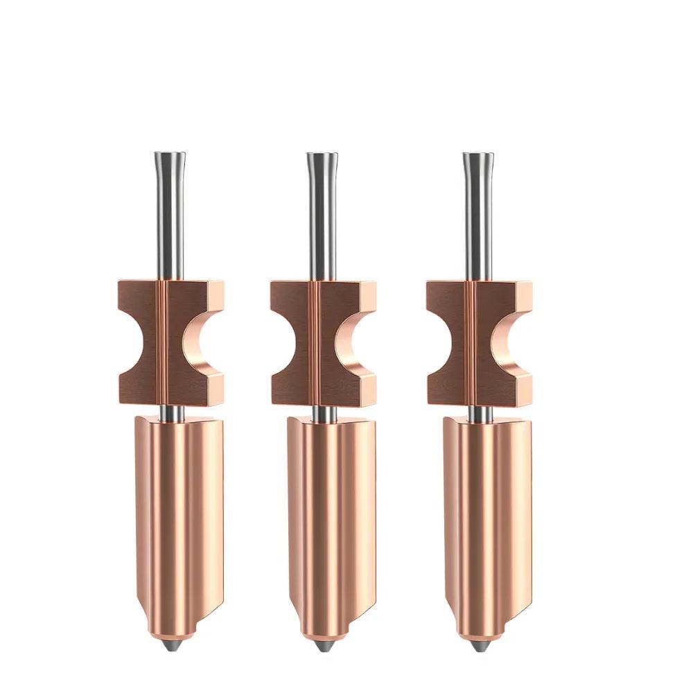 Wear‑Resistant Hardened Steel Nozzle 0.25/0.4/0.6/0.8mm for FlashForge Adverturer Ad5x Hotend Extruder 3D Printer Accessories