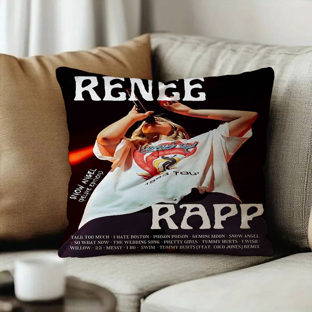 American Singer Rrenee Rapp Maple Design Cushion Cover Happy Autumn Harvest decor Holiday Decorati Pillow Cover