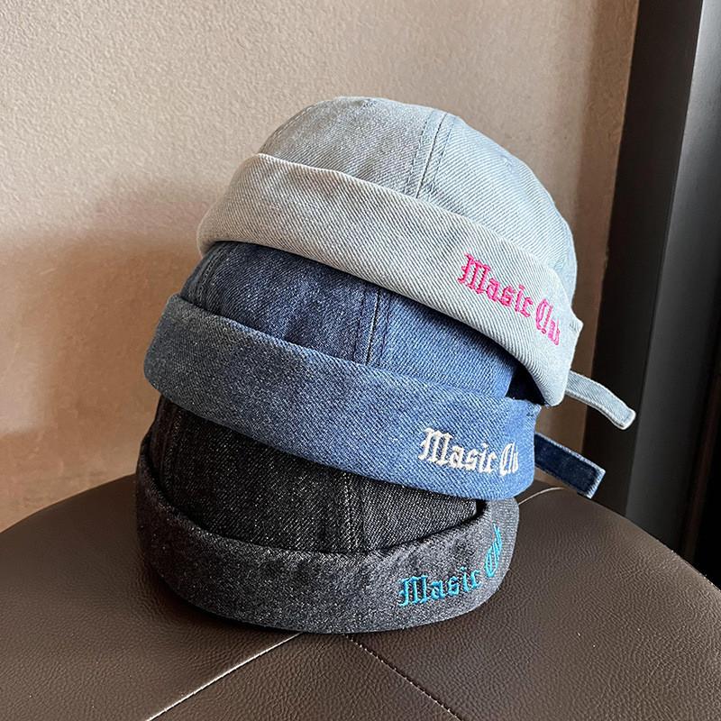 Унисекс джинсовая кепка из дышащего хлопка для осенне-зимней моды