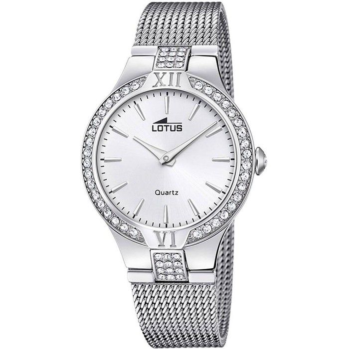 Montre - Lotus - 18894/1 - Milanaise - Quartz - Argenté