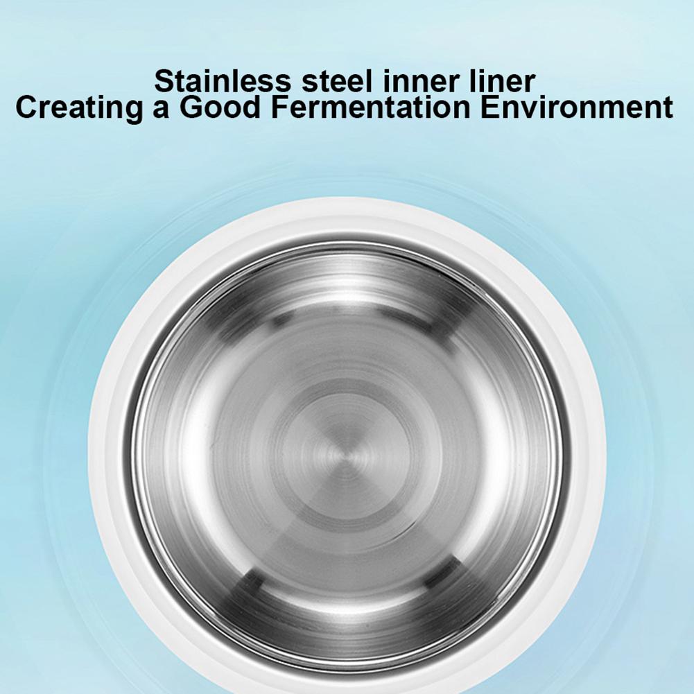 1л йогуртница с контейнером из нержавеющей стали греческая йогуртница автоматическая йогуртница для йогурта натто рисовое вино