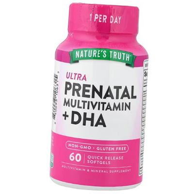 Витамины для беременных, Ultra Prenatal Multivitamin + DHA, Nature's Truth (36509056)
