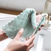 5/10 Pcs Double-layer Absorbent Microfiber Kitchen Dish Cloth Non-stick Oil Household Cleaning Wiping Towel Kitchen Tool