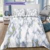 1PC Abstract marble pattern Bedding Quilt Set Quilt Cover Pillowcase Home Decoration Birthday Gift (1 * duvet cover + 2 * pillowcase, without core)