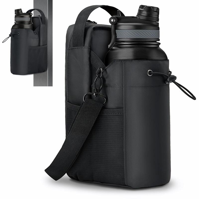 Magnetic Gym Bag Large Capacity Magnetic Carrier Bag With Phone Pocket Portable Fitness Water Bottle Pouch Accessories Organizer