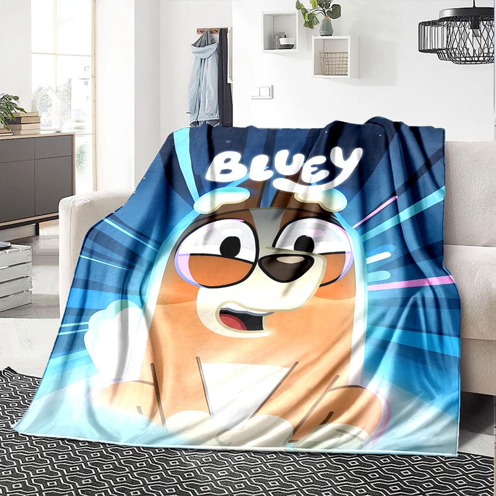 1pc B-Blucy Blanket, Gift, for Men and Women, Soft Blanket, Good for Sofa Bed Couch Travel, Lightweight Flannel Blanket
