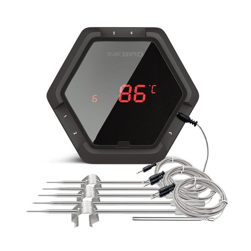 INKBIRD Food Cooking Oven Meat BBQ Stainless Steel Probe for Wireless BBQ Thermometer Oven Meat Probe Only for IBT-6XS/IBT-4XS
