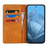 For Google Pixel 9/Pixel 9 Pro Case PU Leather Wallet Magnetic Closing Phone Cover