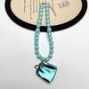 Imitation Pearl Pearl Pendant Necklace Colorful Party Jewelry New Design Mini Bag Necklace