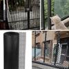 1PC Sleek Fence for Yard Protection Animal Barrier Industrial Black Durable Thickened Mesh Flowers Multiple Sizes Available