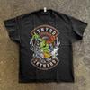 Редкая футболка Lynyrd Skynyrd Hot Rod Monster Винтажный стиль Унисекс Черная S5XL Унисекс Футболка