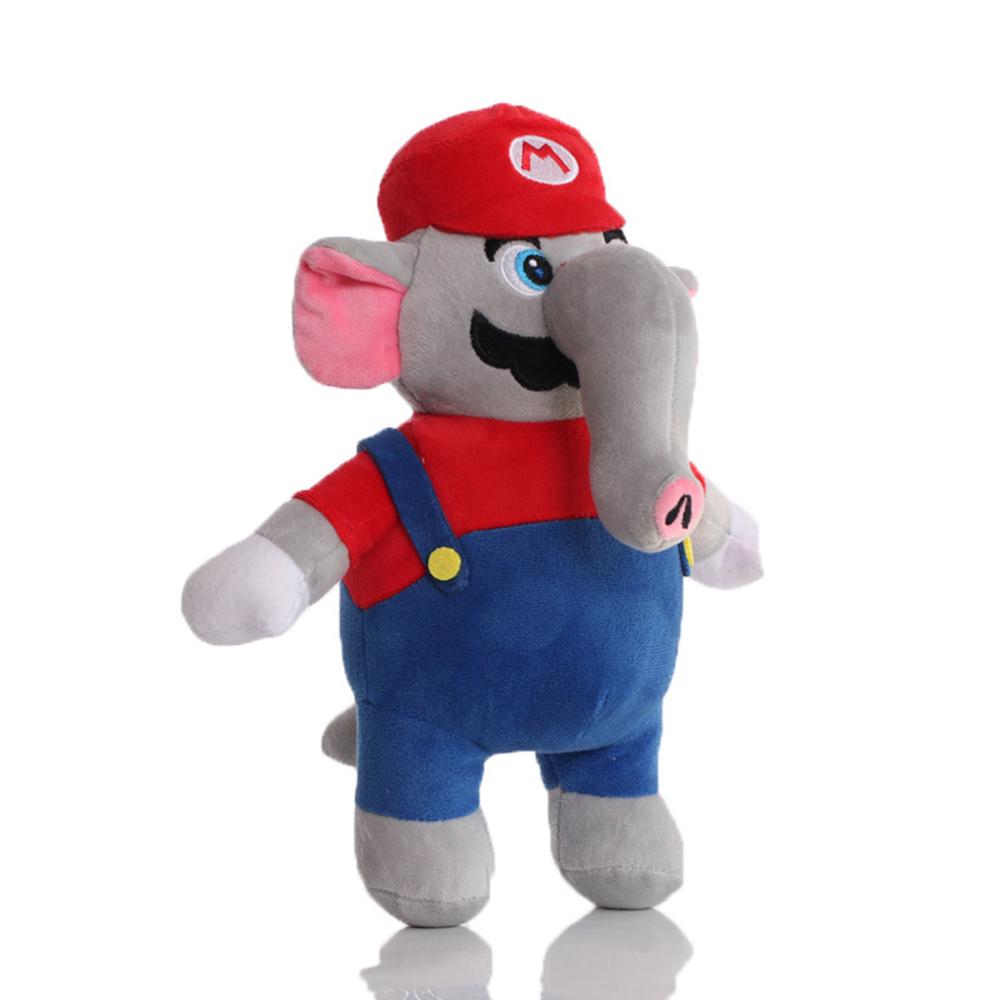 Супер Брат Слон Плюшевая Игрушка Милая Плюшевая Набивная Кукла Животное Для Поклонников Подарок