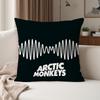Подушка с принтом рок-группы Arctic Monkeys Подходит для спален, гостиных, автомобилей Декор для дома