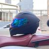 Мотоциклетный шлем Полный шлем можно оснастить Bluetooth-гарнитурой Мужской всесезонный шлем для езды на электровелосипеде