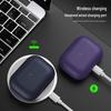 Чехол с текстурой кожи для AirPods Pro 3/2 и 4: Защитный мягкий чехол, противоударный дизайн для Bluetooth-наушников Apple