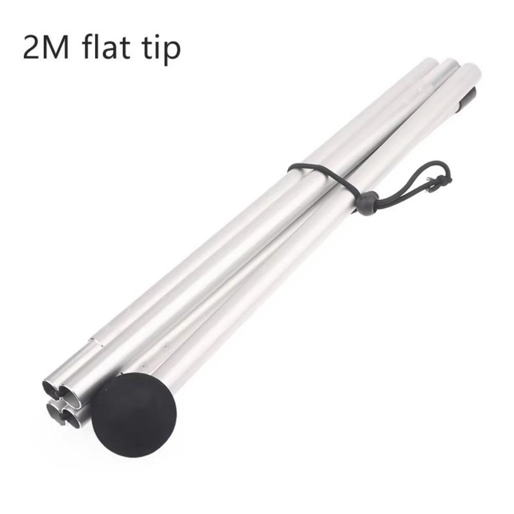 1.6/2M Beach Canopy Tent Pole Aluminum Alloy Shelter Tarp Pole For Camping Party