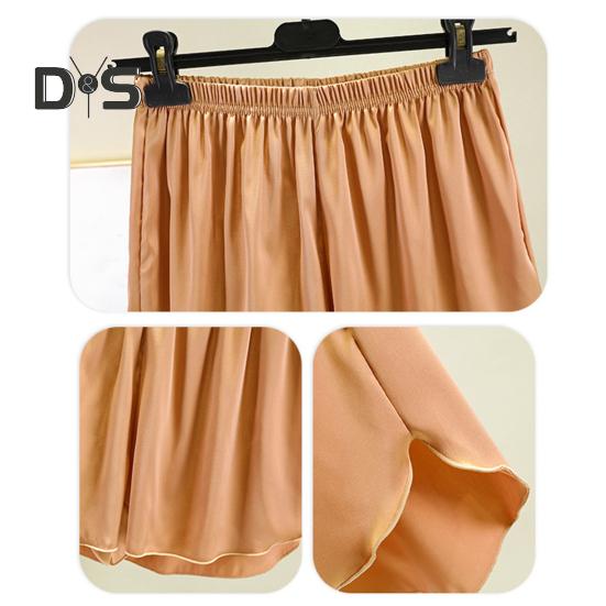 Женские пижамные шорты для дома, эластичные оборки, подол, дышащие повседневные спортивные шорты для дома, йоги, повседневная одежда