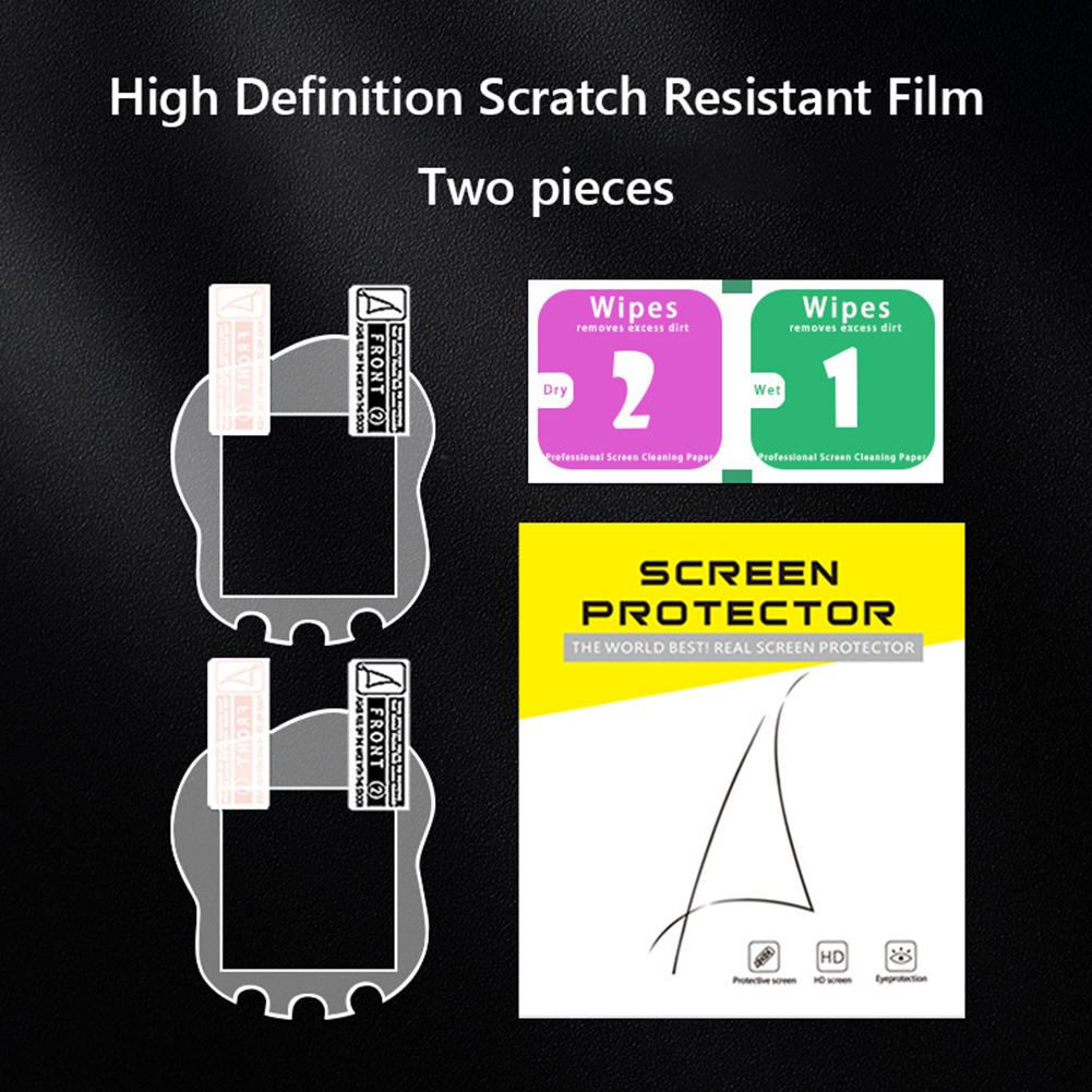 2 шт. защитная пленка для экрана для игровой консоли Tamagotchi Uni Band Pet, защитная пленка от царапин из ПЭТ/ТПУ, аксессуары