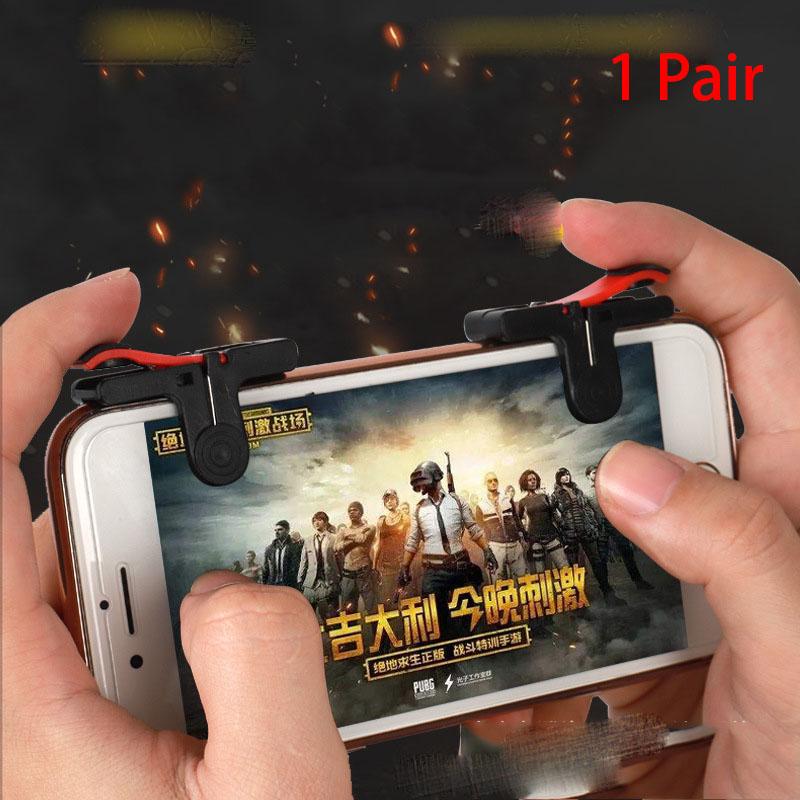 Pubg мобильный телефон Shooter Aim Controller Игровой триггер L1R1 Кнопка для смартфона