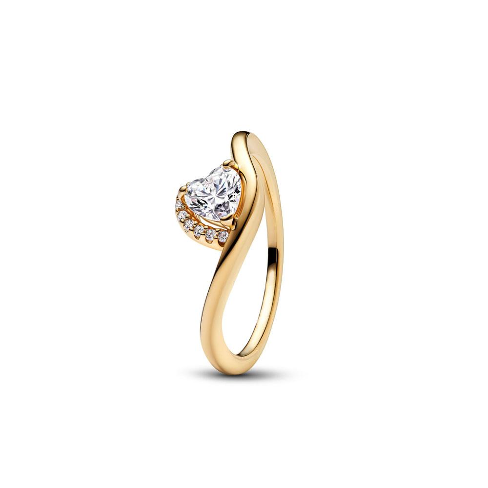2026 New 925 Sterling Silver Ring Lover's Holiday Gift Jewelry Women Butterfly Pink Heart Golden Infinite Rings