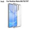 Чехол для телефона Realme Note 80 70 70T 4G IMAK Ударопрочный Мягкий Чехол