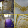 100 листов 24K золотой фольги - Чистое съедобное сусальное золото для украшения еды, ручной работы, DIY и скрапбукинга