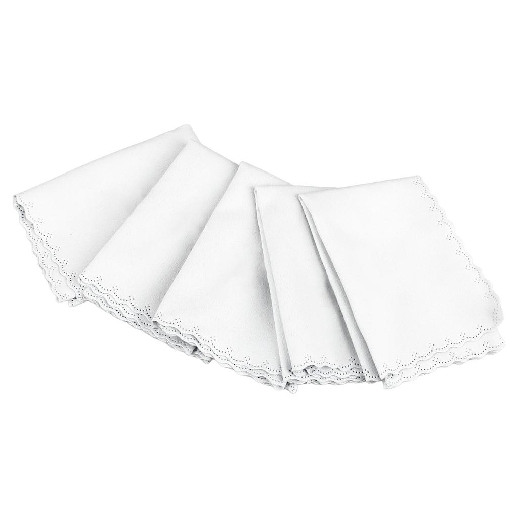 5PCS Piano Cleaning Cloth Musical Instruments Polishing Cleaning Cloth for Guitar Bass Violin