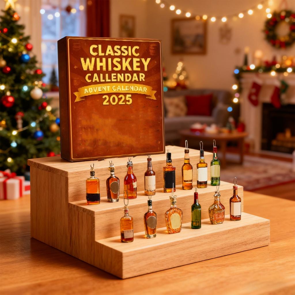 1 шт. 3D Адвент-календарь Рождественское украшение Пластиковая подвеска