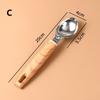 Stainless Steel Dual-purpose Ice Cream Scoop Ice Cream Scooper Multifunctional Fruit Scoop Kitchen Supplies