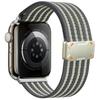 Watch Band For Apple Watch Series 10 9 8 7 SE 6 5 4 3 2 1 42mm 41mm 40mm 38mm Nylon Strap with Magnetic Buckle