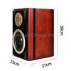 6,5-дюймовый 4 Ом 100 Вт полочный динамик HiFi стерео объемный ретро деревянный сабвуфер домашний кинотеатр звуковая коробка для компьютера/усилителя