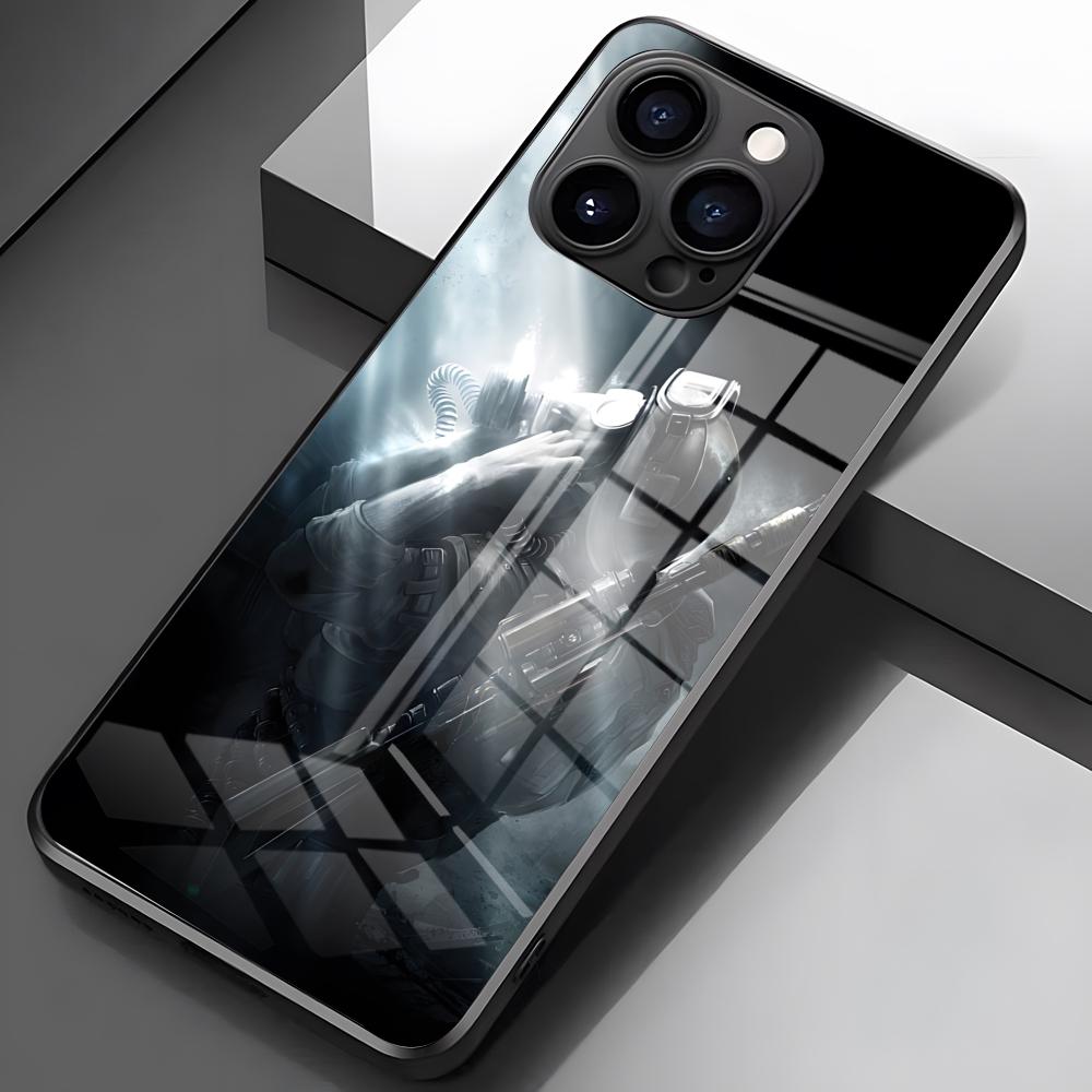 Чехол для телефона Metro 2033 для iPhone 17 Pro Max 16 15 14 Pro Max 13 11 X Xs Xr 8 7Plus Стеклянная крышка