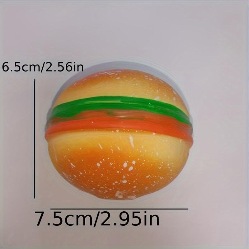 Simulation Hamburger Decompression Stress Relief Taba Squishy Toys Super Soft Pinching Cookies Fidget Toy For Anxiety Relaxation