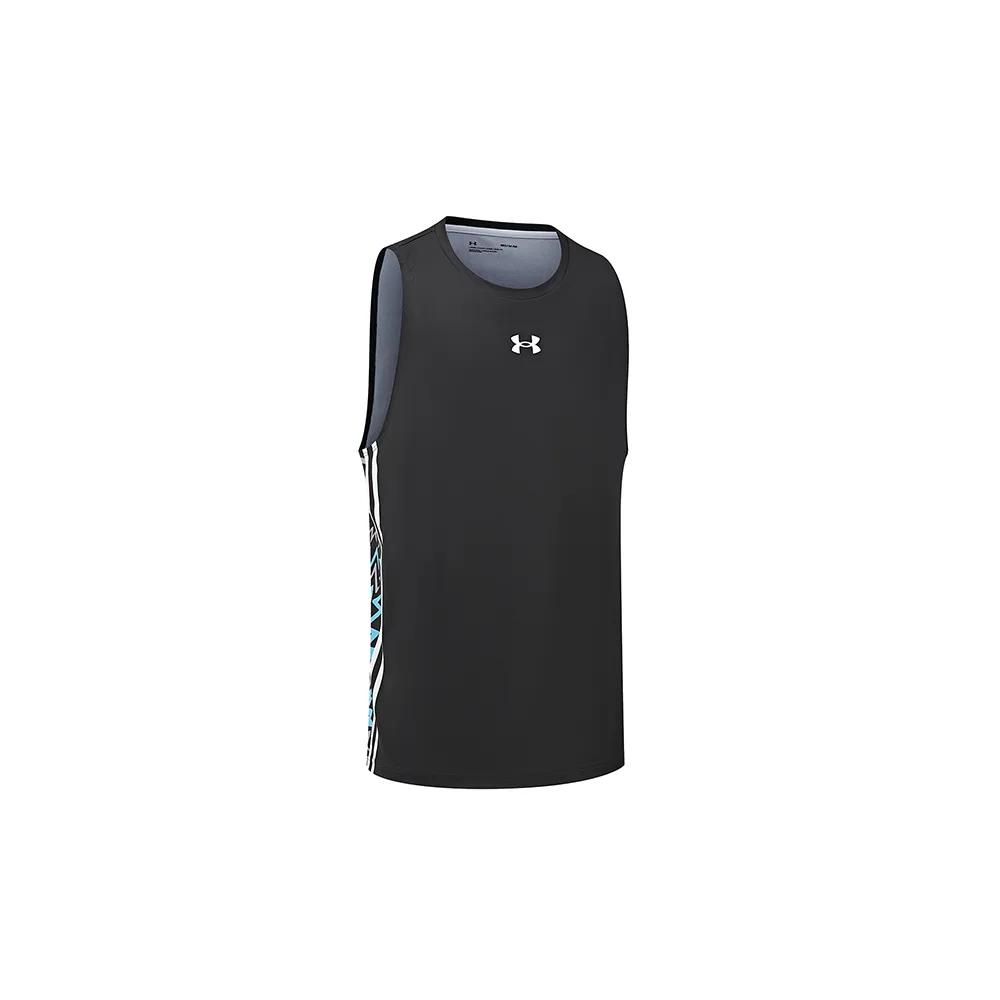 Under Armour Basketball Jersey Unisex Black (Unisex) Tank Tops 24500111 001