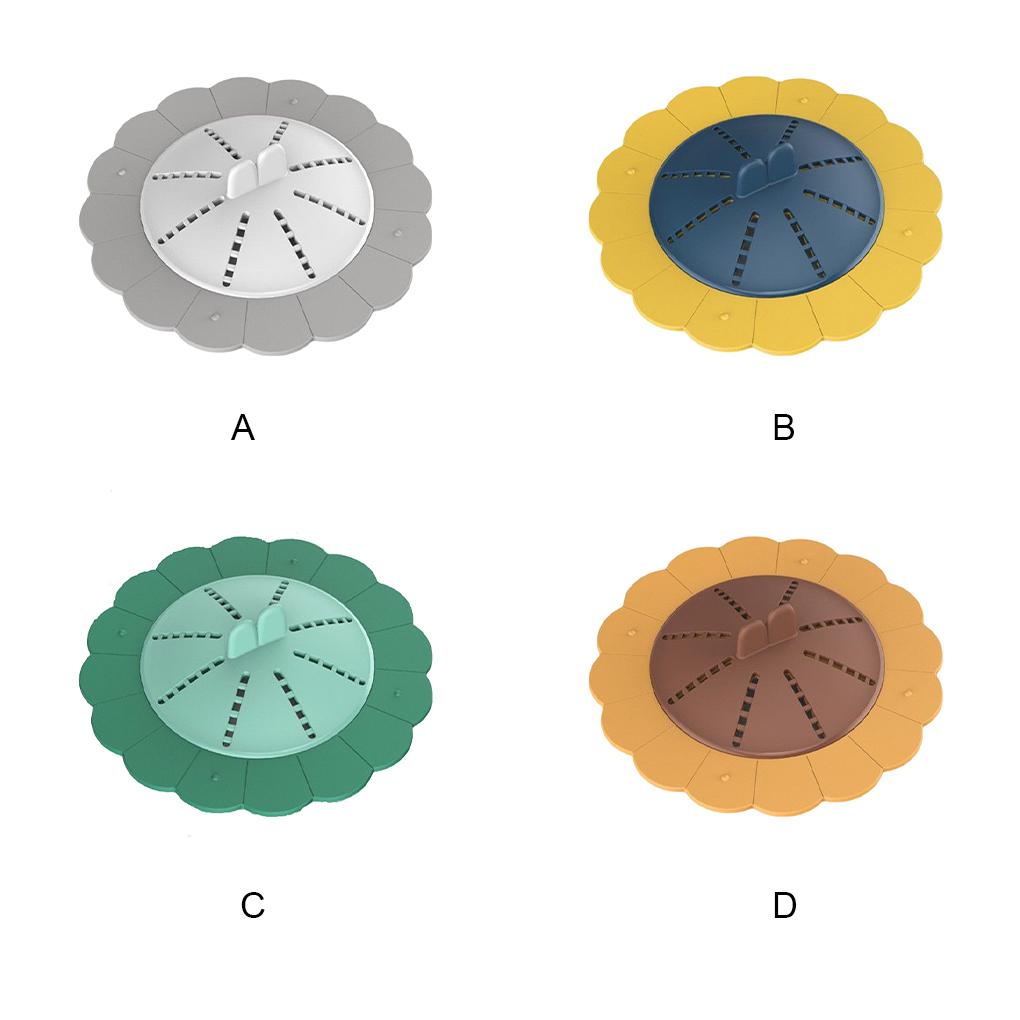 Крышка сливного отверстия для пола Портативная Съемная Дезодорирующая Цветная Раковина Ванная Комната Фильтр для волос Аксессуары для замены