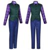 Men Clown Cosplay Costume Clown full set Coat Shirt Vest wig Tie Suit Outfits for Male Halloween Costumes