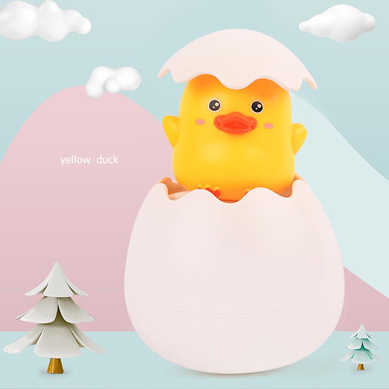 Игрушки для ванны для малышей Утка Вращающееся водяное колесо Ванная комната Сильные присоски Совок для воды Веселые игрушки для ванны Подарки для детей