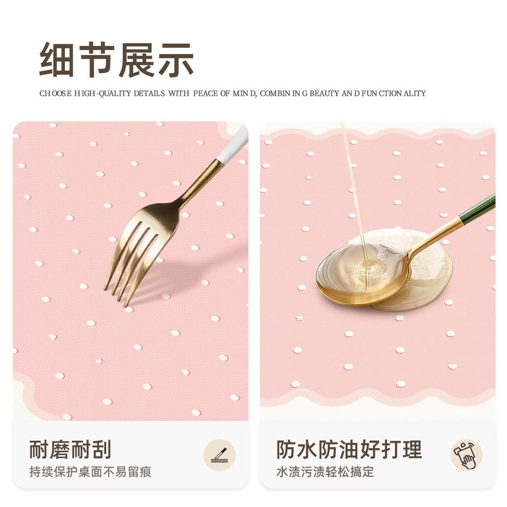 Прямоугольная скатерть для обеденного стола водонепроницаемая и маслоотталкивающая, не требующая стирки и создающая атмосферу защиты от ожогов, на ощупь как скатерть, чехол для журнального столика