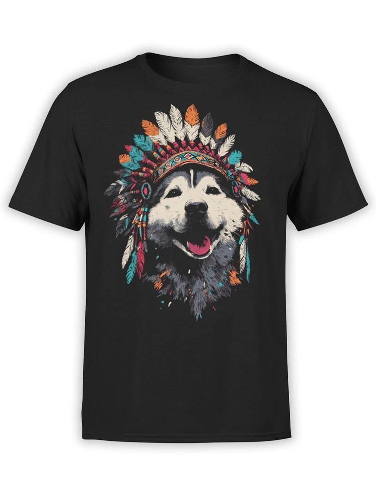 Chief Howler Tshirt Husky Dog Graphic Tee Unisex