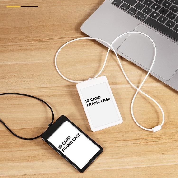 Выдвижной держатель для бейджа Силиконовый шнурок Держатель для карт Роскошные держатели для именных бирок Круглая веревка Чехол для удостоверения сотрудника Аксессуары для медсестер