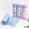 Новые 3 рулона 25x25см Салфетка для уборки Бытовая кухонная ткань Рулоны полотенец из микрофибры Посудные тряпки Моющая бумажная салфетка