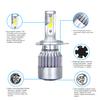 Car LED Headlight H7 H4 Bulbs COB Chip H1 H3 H11 9003 9006 72W 6000K Headlamp Auto Lamps Fog Lights 12V 7200LM Auto Headlamps