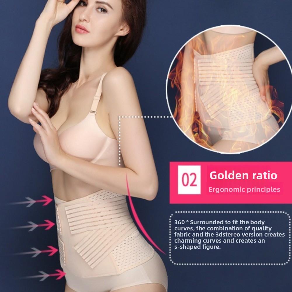 Тонкий послеродовой утягивающий пояс, липкое корректирующее белье, модный женский пояс-корсет, послеродовой