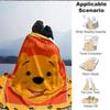 1Pc Winnie Pooh Frame Blanket Soft And Comfortable Casual Warm Camping Travel Christmas Halloween Xmas Gift M924582