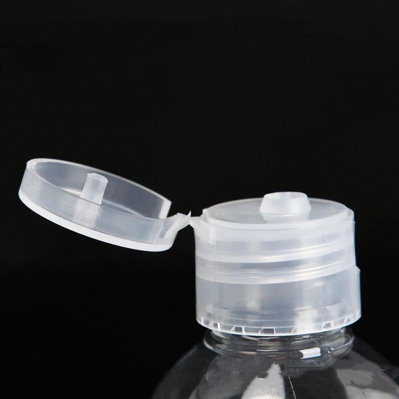 30–150 мл пластиковые ПЭТ-бутылки для лосьона с прозрачной откидной крышкой, многоразовые пустые пластиковые бутылки для проб, крышка-бабочка, инструмент для макияжа
