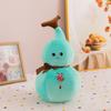 Gourd Plush Doll With Embroidery Design And Bow Decor For Home Enthusiasts Gift